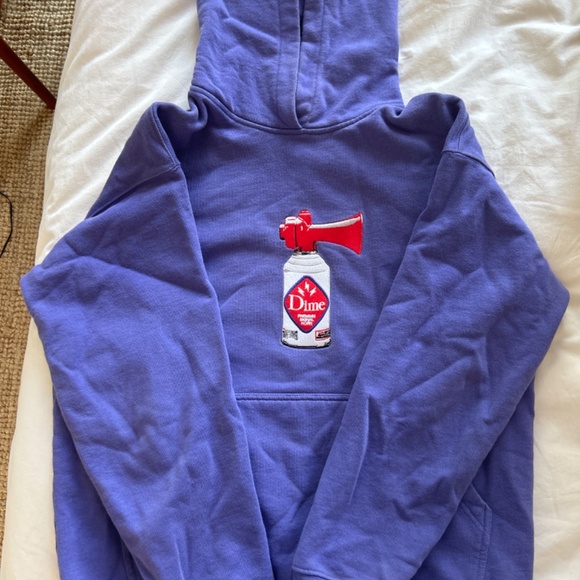 Dime MTL Hoodie Purple Signal Horn - Picture 2 of 4